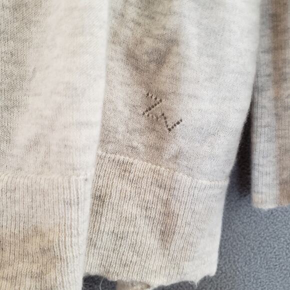 ZADIG & VOLTAIRE 100% Cashmere Cardigan Sweater Lightweight Distressed Small - Picture 10 of 16